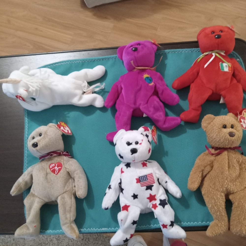 Original beanie babies from the 1990s